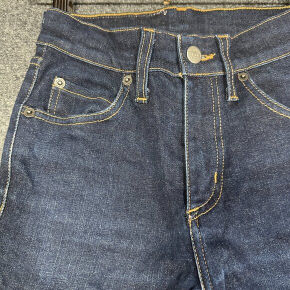 Cheap Monday Jeans Womens 27 Skinny Cotton Stretch Pockets Zip Fly Logo - Picture 3 of 7